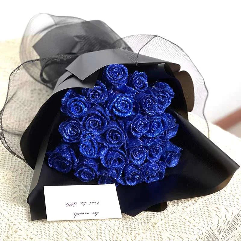 Glitter Rose Bouquet - An Ideal Expression of Love