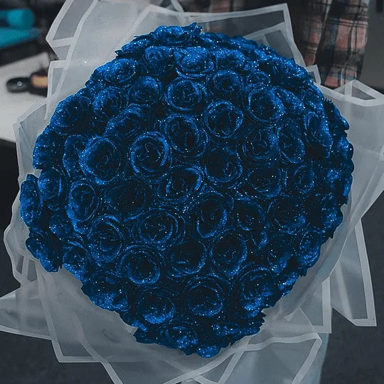 Glitter Rose Bouquet - An Ideal Expression of Love