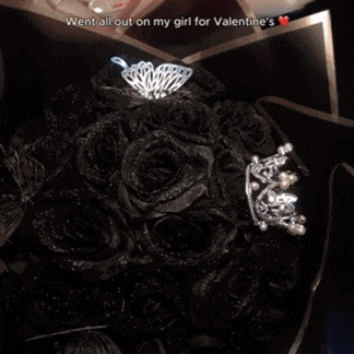 Glitter Rose Bouquet - An Ideal Expression of Love
