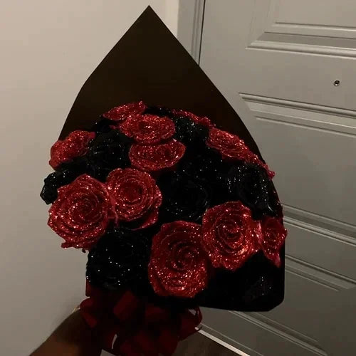 Glitter Rose Bouquet - An Ideal Expression of Love