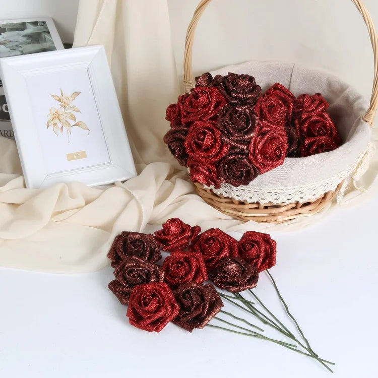 Glitter Rose Bouquet - An Ideal Expression of Love