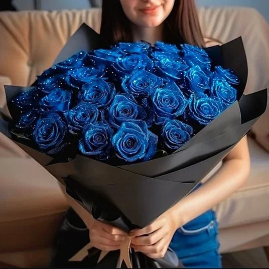 Glitter Rose Bouquet - An Ideal Expression of Love