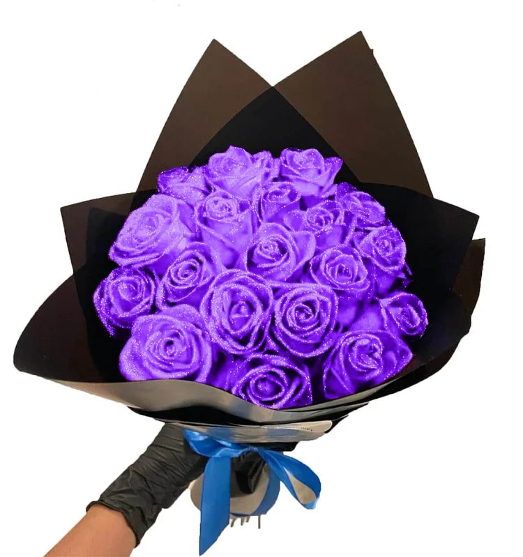 Glitter Rose Bouquet - An Ideal Expression of Love