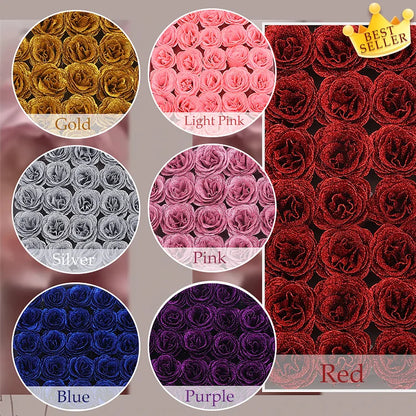 Glitter Rose Bouquet - An Ideal Expression of Love