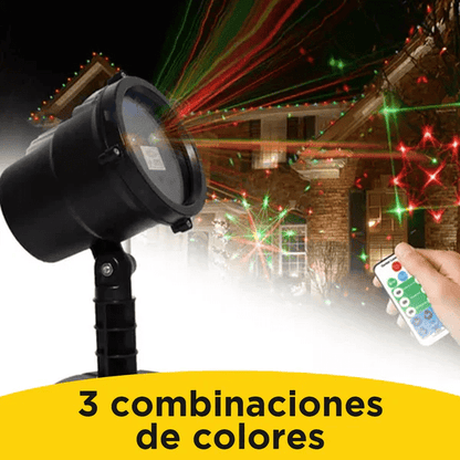 ✨ Proyector Navideño — Un Espectáculo de Luces Mágicas 🎄